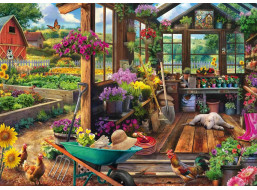SCHMIDT Puzzle Zahradní domek 1000 dílků