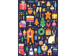 YAZZ Puzzle Zimní prázdniny 1000 dílků