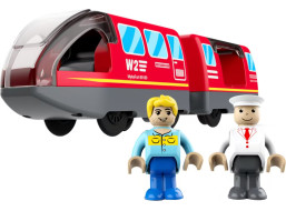 2Kids Toys Elektrický městský vlak červený