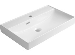 Aqualine PARLA keramické umyvadlo 65x38cm, bílá 9965