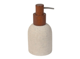 Sapho CRAFT dávkovač mýdla na postavení, acacia/béžová 8566