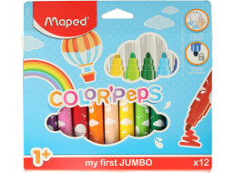 Popisovače pro děti 1+ Maped - 12ks