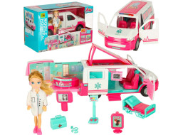 Ambulance mobilní nemocnice pro panenky s příslušenstvím