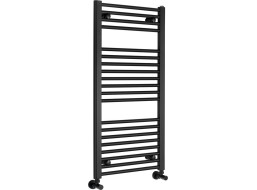 Aqualine DIRECT otopné těleso s bočním připojením 450x960mm, černá mat ILR94B