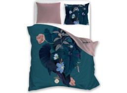 Bavlněné povlečení TRENDY Tropical - zelené/růžové - 160x200 cm