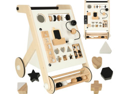 Vzdělávací dřevěné chodítko LULILO s vkládačkou