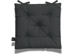 Prošívaný podsedák SILLA 40x40 cm - černý