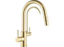 Kuchyňská baterie Rea ECO FRESH - zlatá