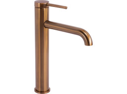Umyvadlová baterie REA SPOT - vysoká - broušená měděná