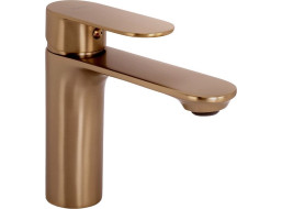 Umyvadlová baterie REA DROP - nízká - broušená měděná