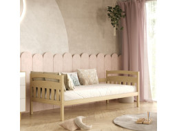 Dětská postel z masivu borovice TOSIA - 200x90 cm - přírodní borovice