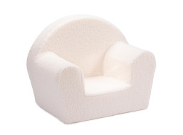 Dětské křesílko MINI bouclé - krémové