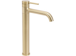 Umyvadlová baterie REA LUNGIS - vysoká - zlatá broušená