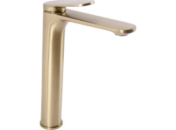 Umyvadlová baterie REA MARCO - vysoká - zlatá broušená