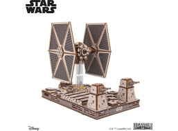 Ugears 3D dřevěná mechanická skládačka Star Wars Stíhačka TIE