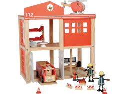 small foot Velká hasičská stanice s příslušenstvím