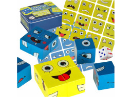 Montessori kreativní bloky - Výrazy tváře