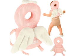 Bezpečnostní batoh pro výuku chůze - Růžový anděl