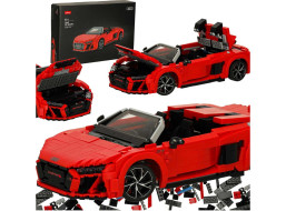 Stavebnice Rastar 93800 AUDI R8 Spyder 1:14 - 1440 dílků