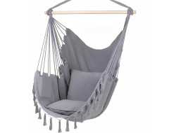 2Kids Toys Závěsné houpací křeslo šedé