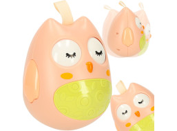 Smyslová houpací sova - růžová