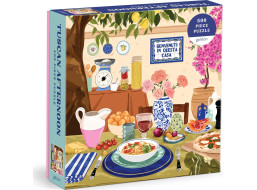 GALISON Čtvercové puzzle Odpoledne v Toskánsku 500 dílků