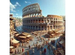 NORIMPEX Diamantové malování Koloseum 30x40cm