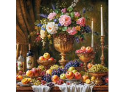 CHERRY PAZZI Puzzle Barokní stůl 2000 dílků