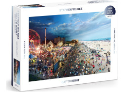 GALISON Puzzle Coney Island ve dne v noci 1500 dílků