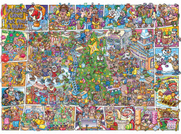 GIBSONS Puzzle Jokesaws: Crackers for Christmas 1000 dílků