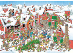 JUMBO Puzzle JvH Santova vesnička 1000 dílků