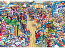 GIBSONS Puzzle Tvořivý ráj 1000 dílků