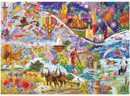 GIBSONS Puzzle Elementární 1000 dílků