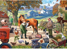 GIBSONS Puzzle Kovář na farmě 500 dílků