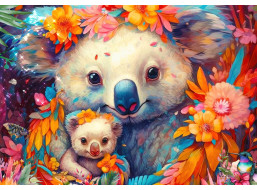 ENJOY Puzzle Mazlení s koalou 2000 dílků