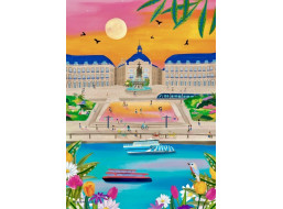 PIECES & PEACE Puzzle Place de la Bourse, Bordeaux 500 dílků