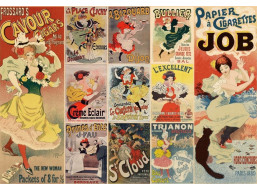 GRAFIKA Puzzle Plakáty Georgese Meuniera 2000 dílků