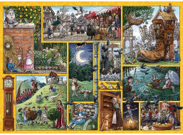 GIBSONS Puzzle Říkanky napříč časem 1000 dílků