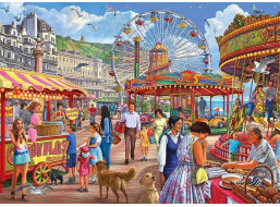 GIBSONS Puzzle Promenáda v Hastings XL 500 dílků