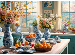 CHERRY PAZZI Puzzle Ráno v mé kuchyni 2000 dílků