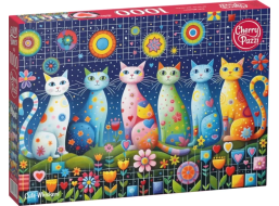 CHERRY PAZZI Puzzle Roztomilé kočky 1000 dílků