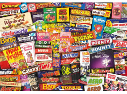 GIBSONS Puzzle Sladké vzpomínky 80.léta 500 dílků