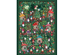 GIBSONS Puzzle The Art File: Vánoční vesnička 1000 dílků