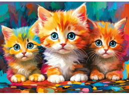 CHERRY PAZZI Puzzle Tři malá srdce 500 dílků