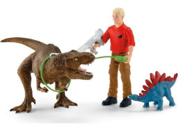 SCHLEICH Dinosaurs® 41465 Útok Tyranosaura Rexe