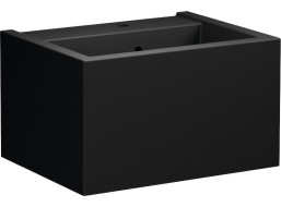 Kerasan KANAAL keramické umyvadlo 60x46, 5cm, černá mat 574031