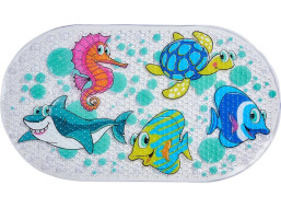 Aqualine SEA podložka do vany, 69x39cm, s protiskluzem, PVC, multi color 8532