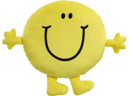 Rainbow Mr. Men Mr. Happy Velký polštář
