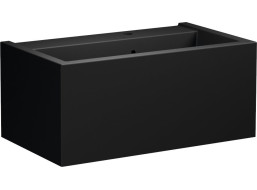 Kerasan KANAAL keramické umyvadlo 80x46, 5cm, černá mat 574131