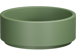 Kerasan OKE keramické umyvadlo na desku, Ø 40cm, verde mat 554111